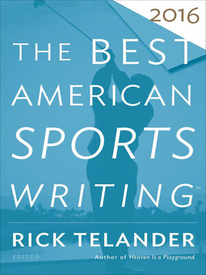 cover image of The Best American Sports Writing 2016